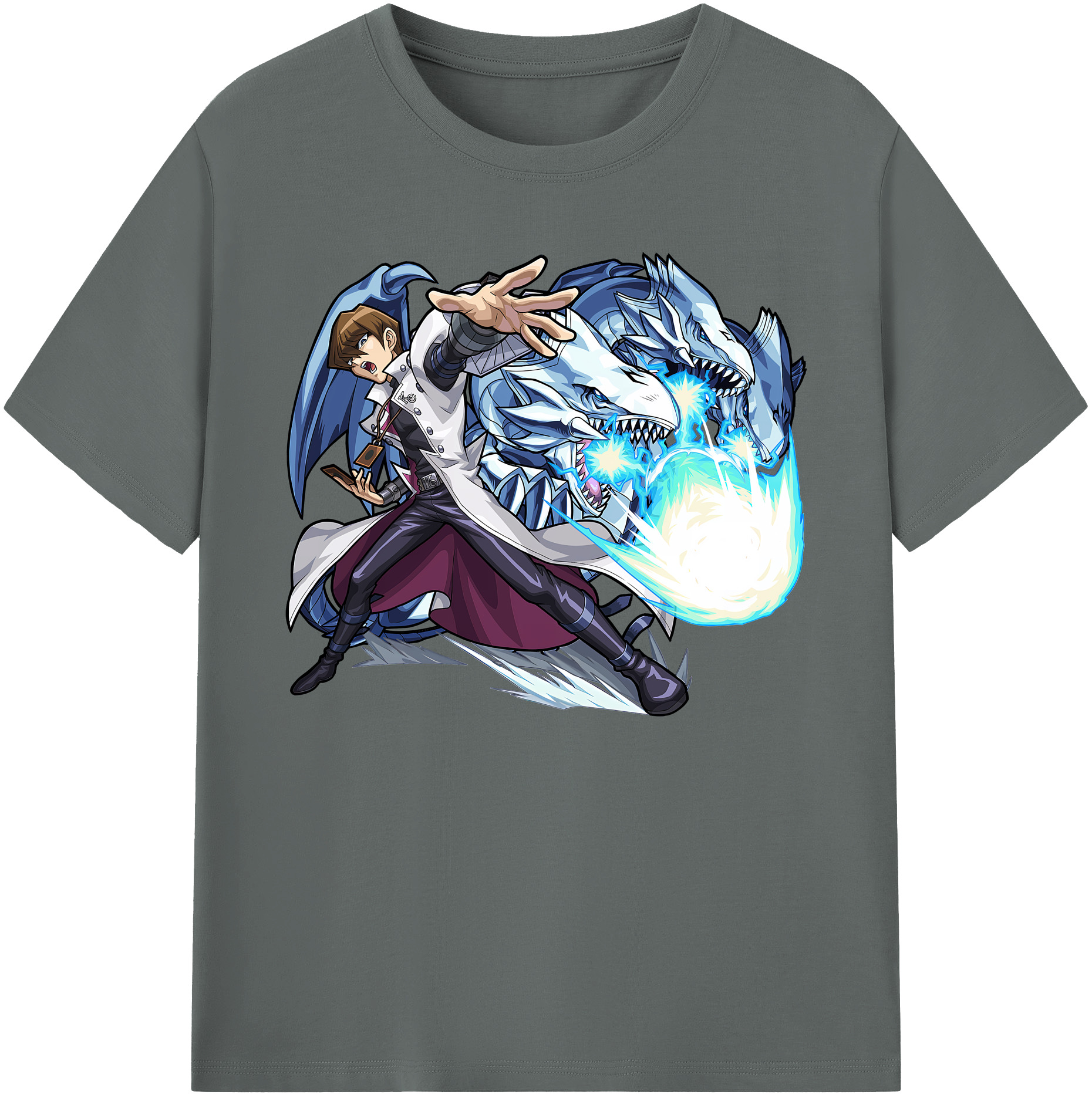 （画像用） 遊☆戯☆王 Yu-Gi-Oh! 綿100％ メンズ半袖Tシャツ｜肌触りやわらか＆通気性
